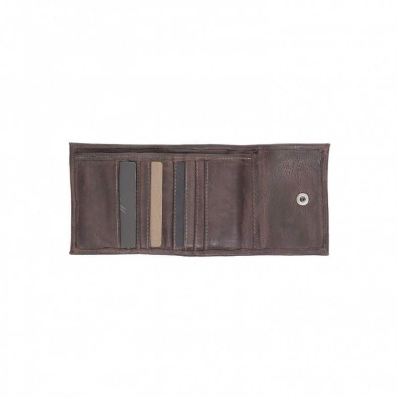 A.S.98 Coleman Lommebok Unisex Sjokolade | NO-HIURPZ169