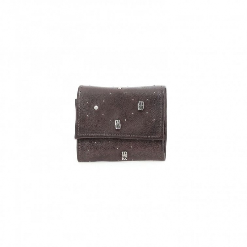 A.S.98 Coleman Lommebok Unisex Sjokolade | NO-HIURPZ169