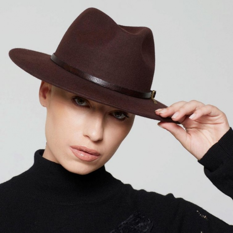 A.S.98 Danna hats Dame Brune | NO-YVDLZK415