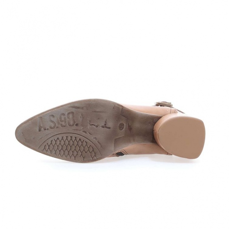 A.S.98 Elmer Ankle boots Dame Brune | NO-LDKPQN210