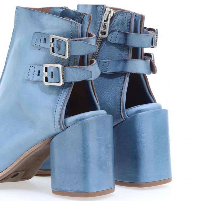 A.S.98 Elmer Ankle boots Dame Kongeblå | NO-IDZSOL904