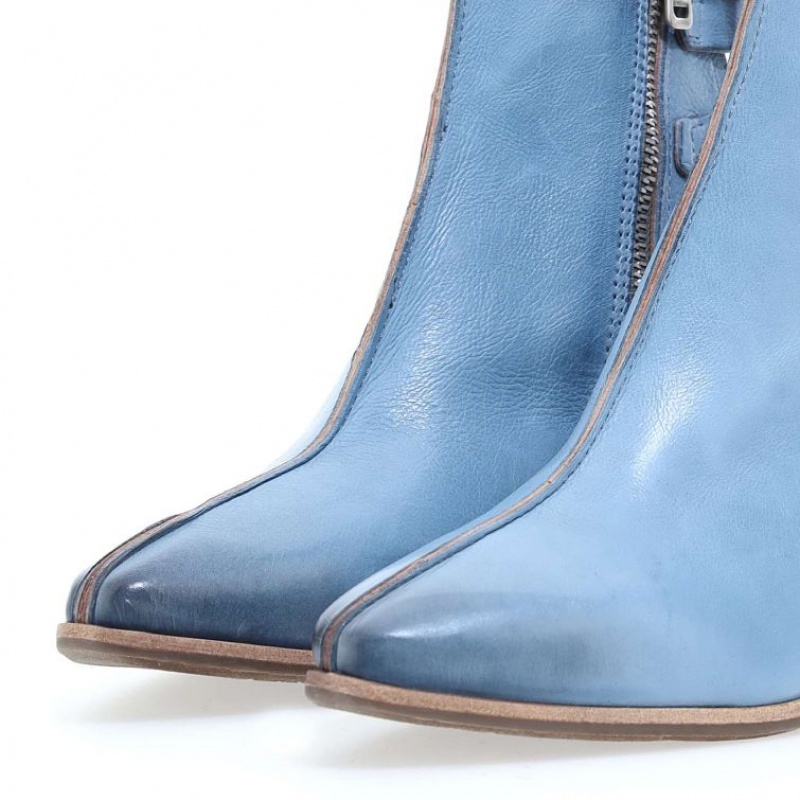 A.S.98 Elmer Ankle boots Dame Kongeblå | NO-IDZSOL904