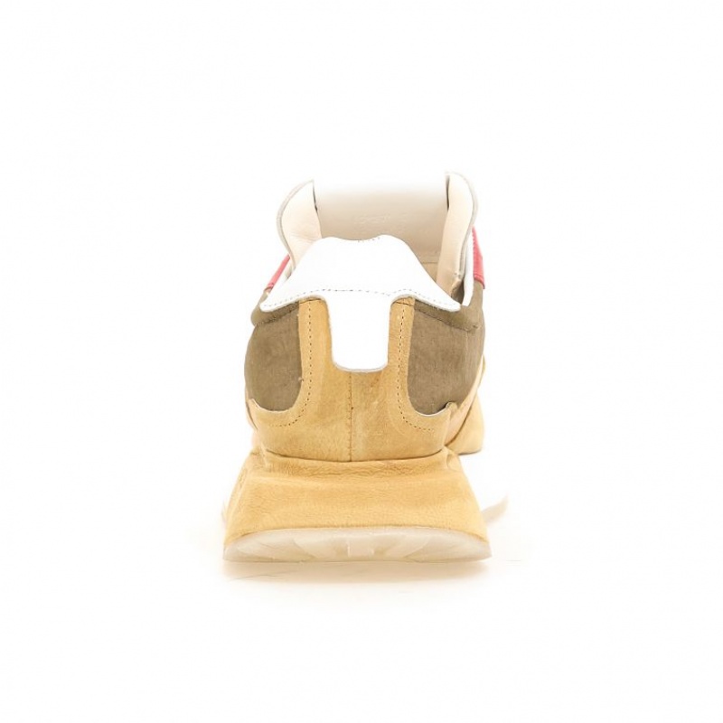 A.S.98 Franklyn Sneakers Herre Khaki | NO-GBSERL064