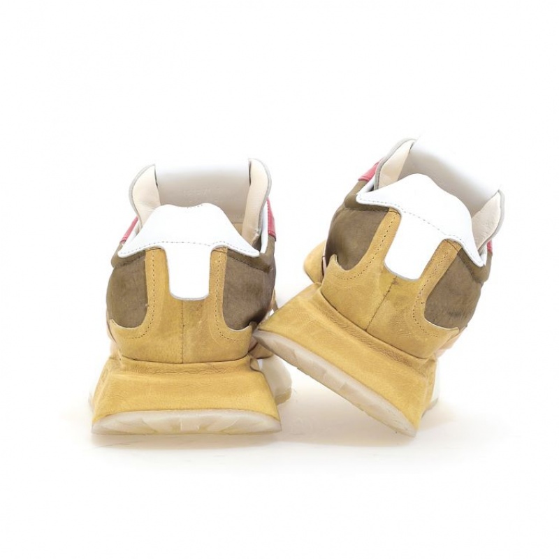 A.S.98 Franklyn Sneakers Herre Khaki | NO-GBSERL064