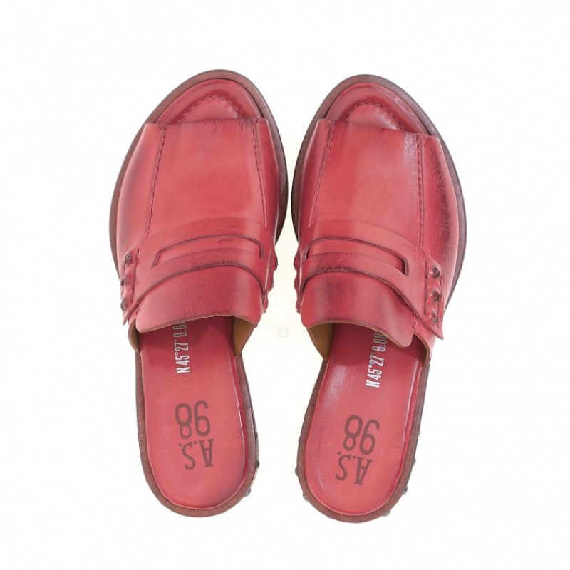 A.S.98 Godfrey Mules Dame Fuchsia | NO-UEIKXT256