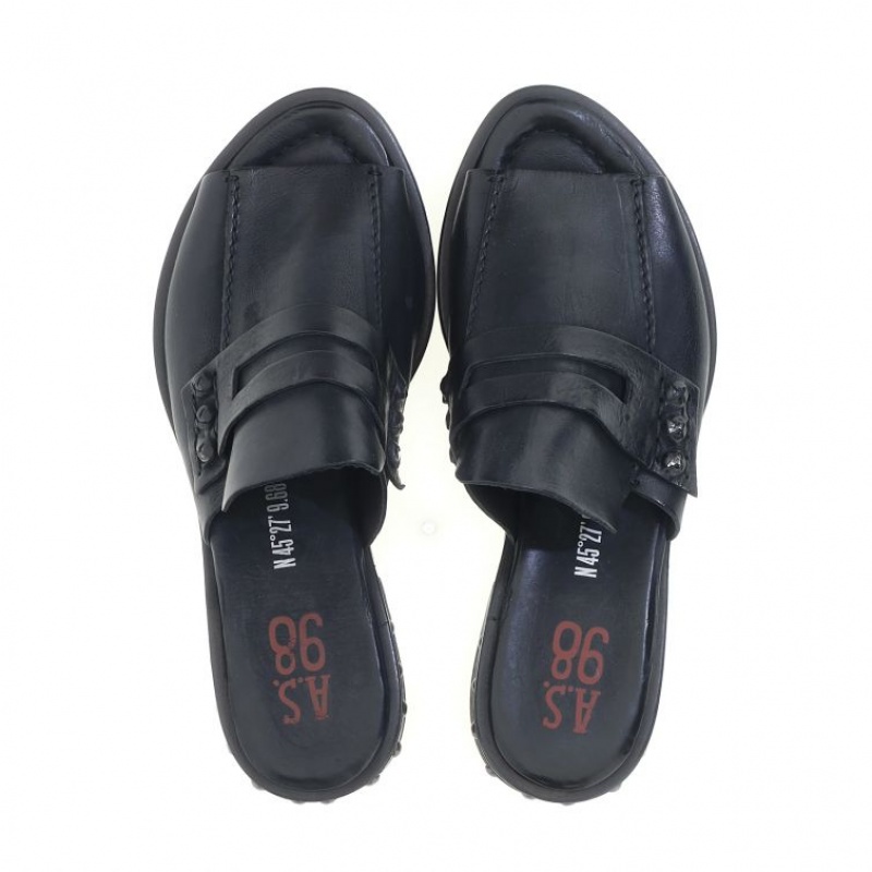 A.S.98 Godfrey Mules Dame Svarte | NO-ZLBSEJ283