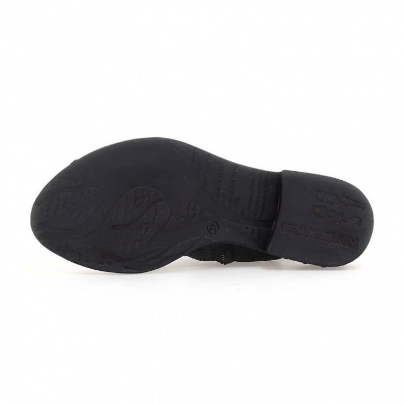 A.S.98 Gomer Sandaler Dame Svarte | NO-JFOKEY489