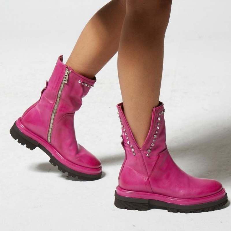 A.S.98 Heavenlux Ankle boots Dame Fuchsia | NO-HRNBZX839
