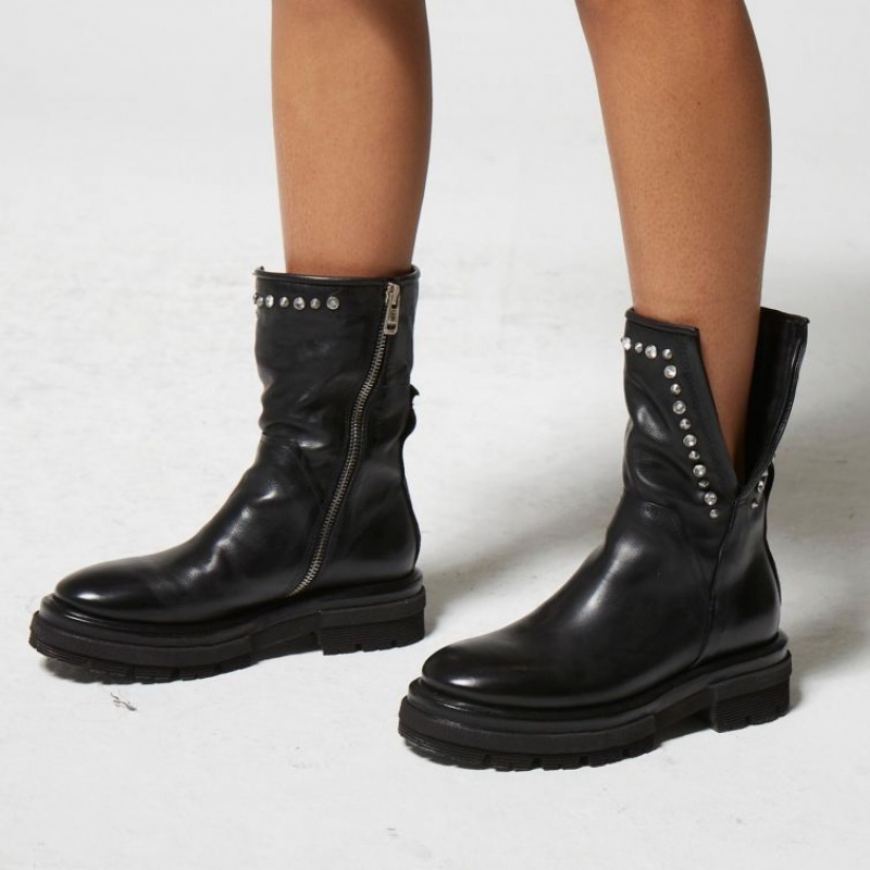 A.S.98 Heavenlux Ankle boots Dame Svarte | NO-PZLVTQ193