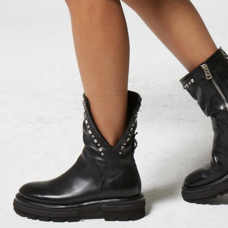 A.S.98 Heavenlux Ankle boots Dame Svarte | NO-PZLVTQ193