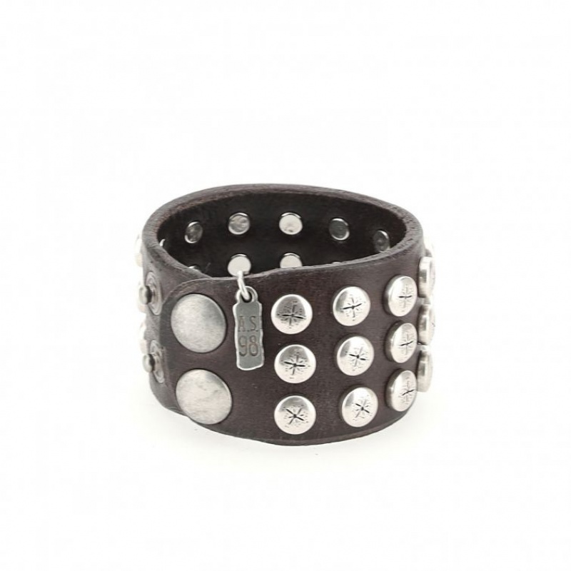 A.S.98 Herb Armbånd Unisex Sjokolade | NO-TNZGDE970