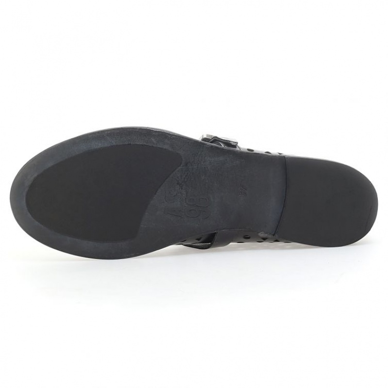 A.S.98 Jacaline flat shoes Dame Titanium | NO-HMPVFI316