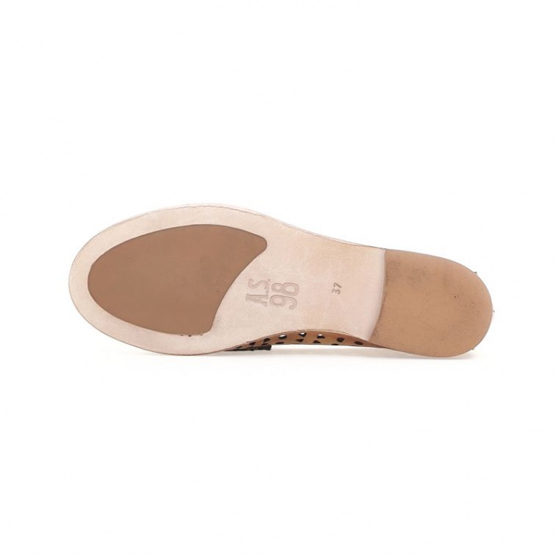A.S.98 Jacklyn flat shoes Dame Gull | NO-JVDAZC780