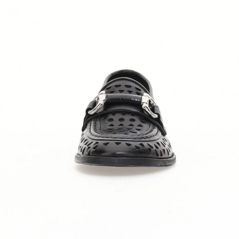 A.S.98 Jacklyn flat shoes Dame Svarte | NO-SQXPBJ874