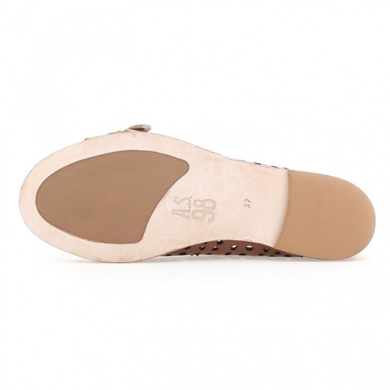 A.S.98 Jakki flat shoes Dame Brune | NO-GRSWDN524