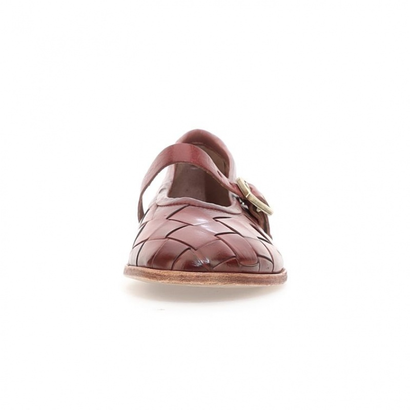 A.S.98 Janae flat shoes Dame Burgunder | NO-YCVSXK084