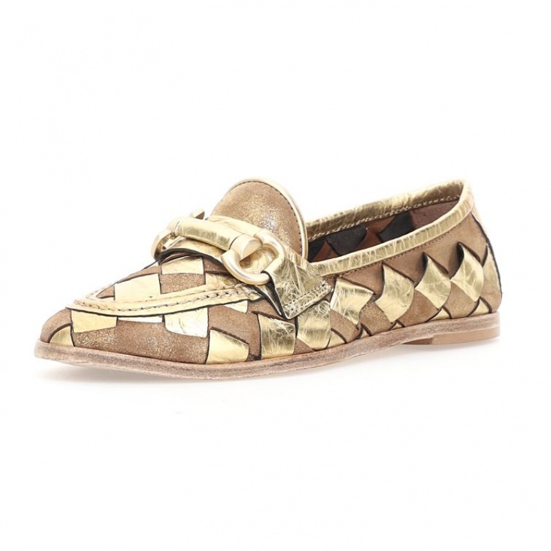 A.S.98 Janel flat shoes Dame Gull | NO-MDIYAP917