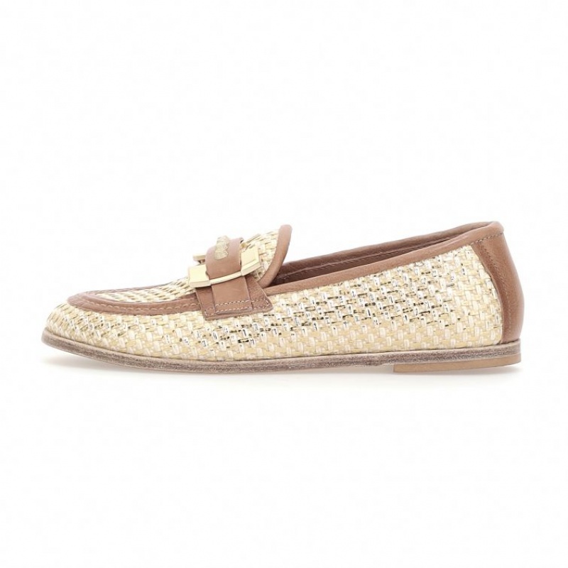 A.S.98 Janele flat shoes Dame Gull | NO-KBMOSI547