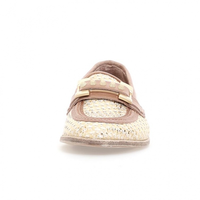A.S.98 Janele flat shoes Dame Gull | NO-KBMOSI547