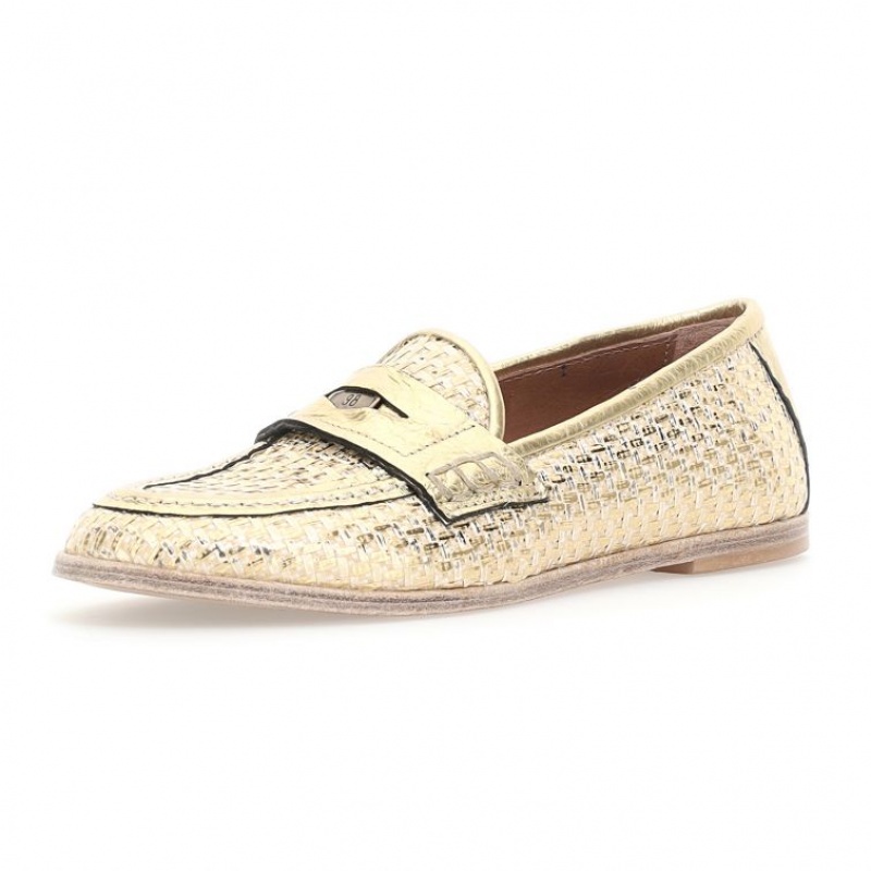 A.S.98 Janene flat shoes Dame Gull | NO-DNPOHV243