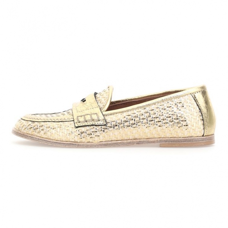 A.S.98 Janene flat shoes Dame Gull | NO-DNPOHV243