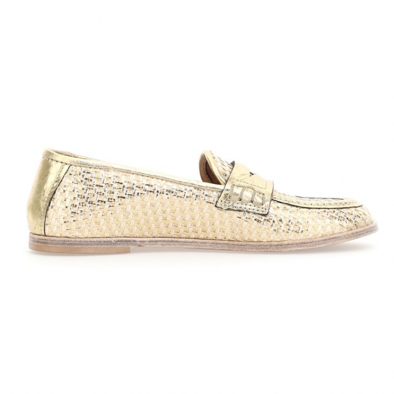 A.S.98 Janene flat shoes Dame Gull | NO-DNPOHV243