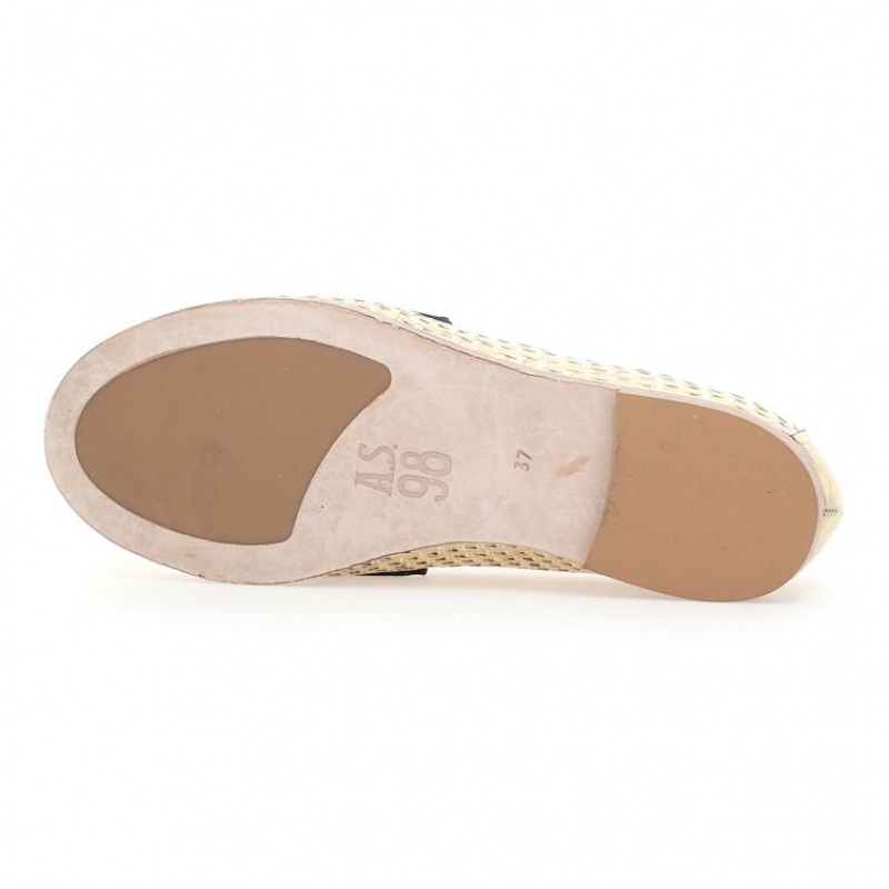 A.S.98 Janene flat shoes Dame Gull | NO-DNPOHV243