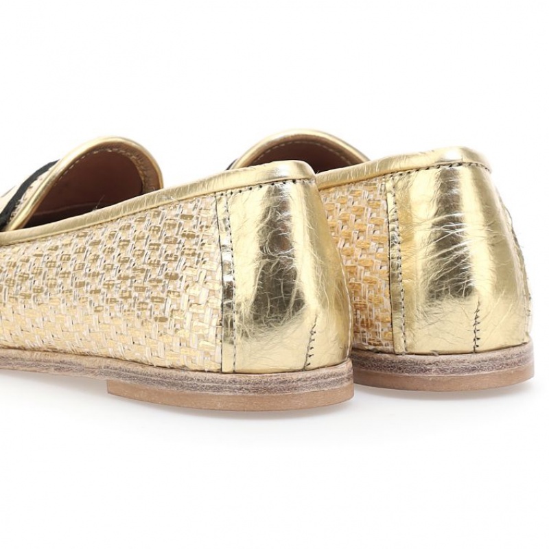 A.S.98 Janene flat shoes Dame Gull | NO-DNPOHV243