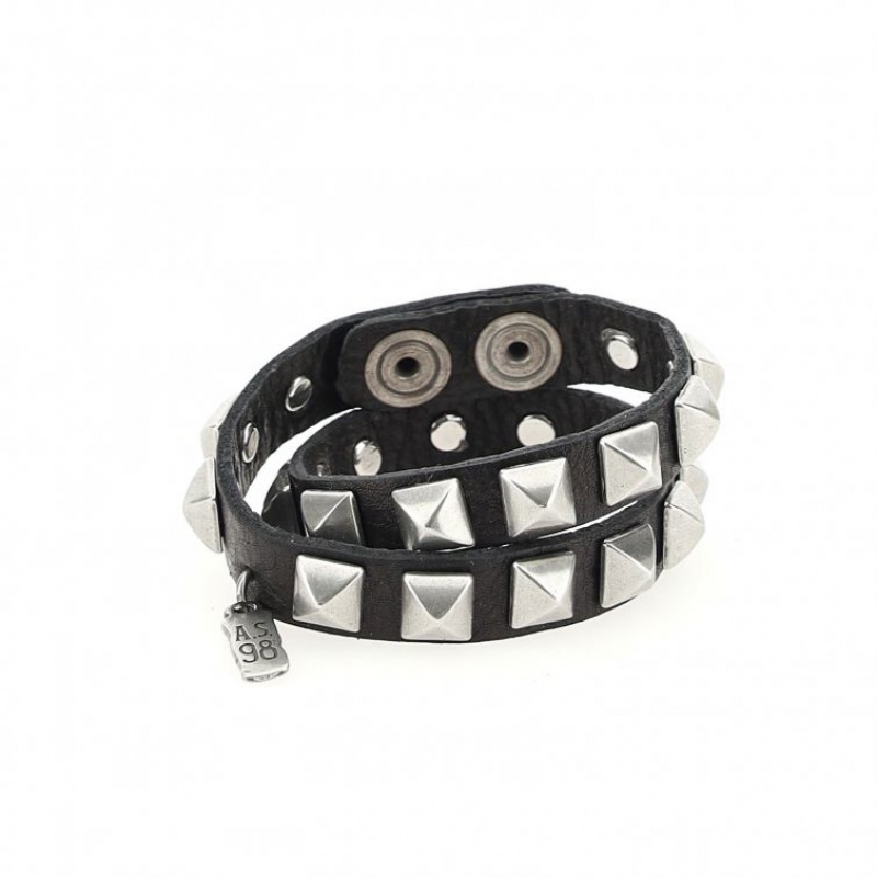 A.S.98 Jaxon Armbånd Unisex Svarte | NO-HYCQVO372