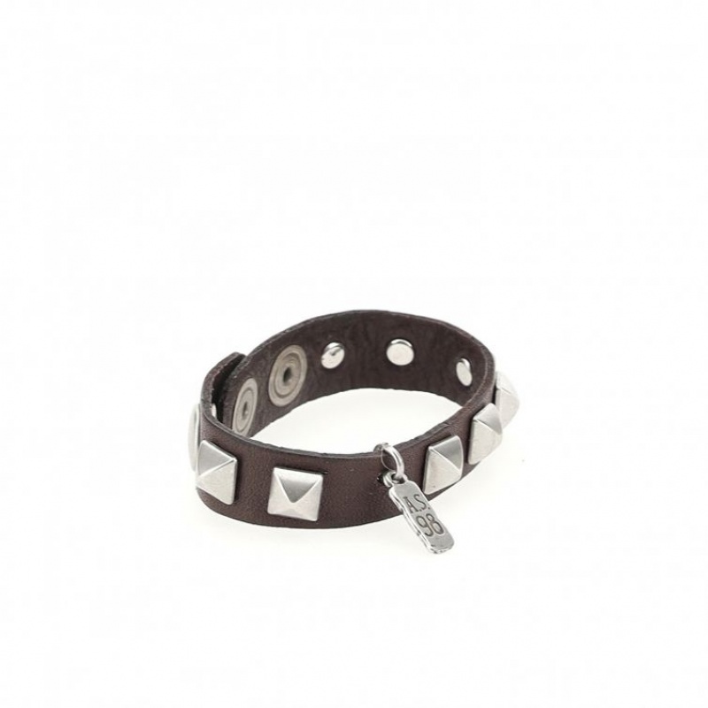 A.S.98 Jeb Armbånd Unisex Sjokolade | NO-BFHCXO638
