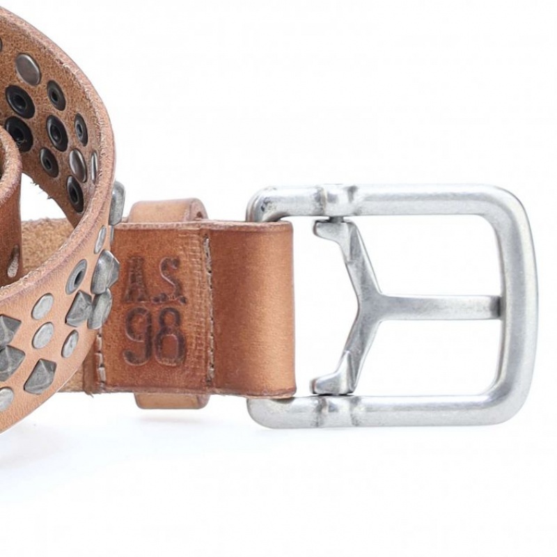 A.S.98 Joe Belte Unisex Lyse Khaki | NO-ACYVDL038