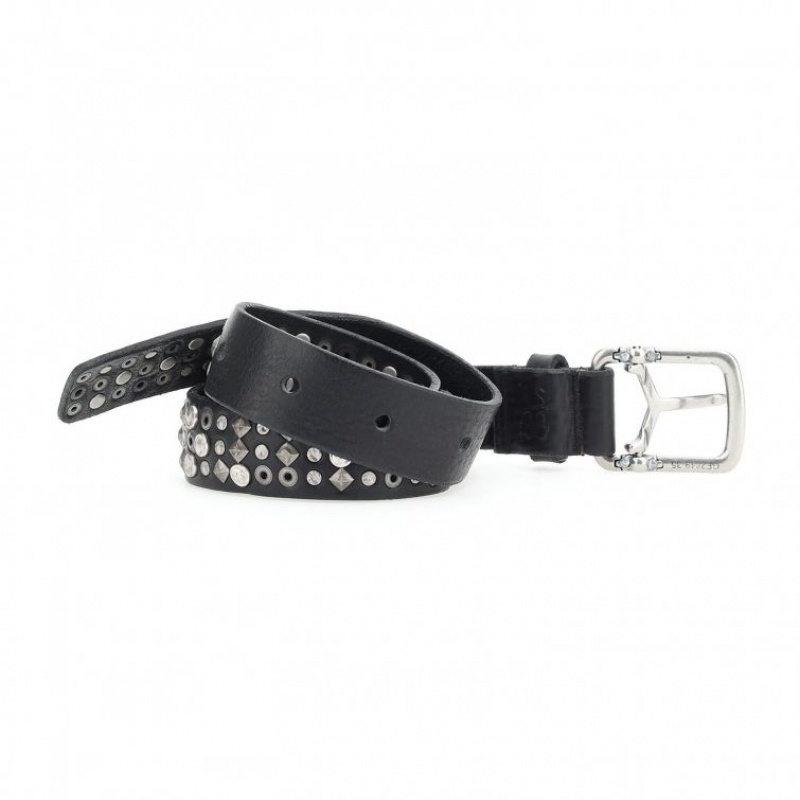 A.S.98 Joe Belte Unisex Svarte | NO-QHBEKD563