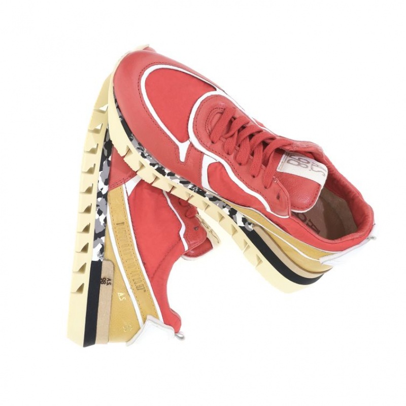 A.S.98 Julian Sneakers Herre Rød | NO-AIZNTE614