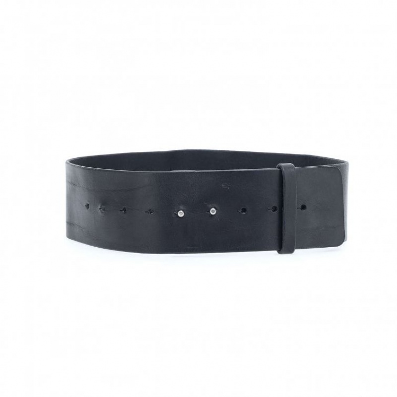 A.S.98 Julius Belte Unisex Svarte | NO-QFKNCO497
