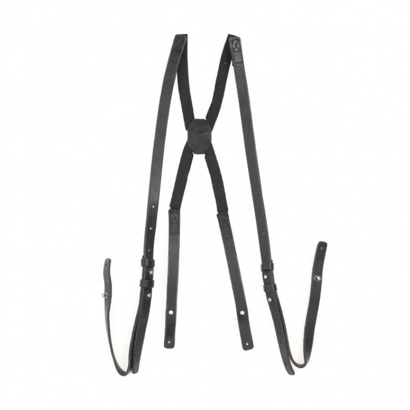 A.S.98 Kaden Braces Unisex Svarte | NO-JTDZHK129