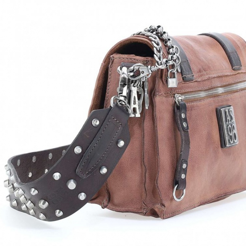 A.S.98 Konnor Skulderveske Unisex Sjokolade | NO-NAROCK637