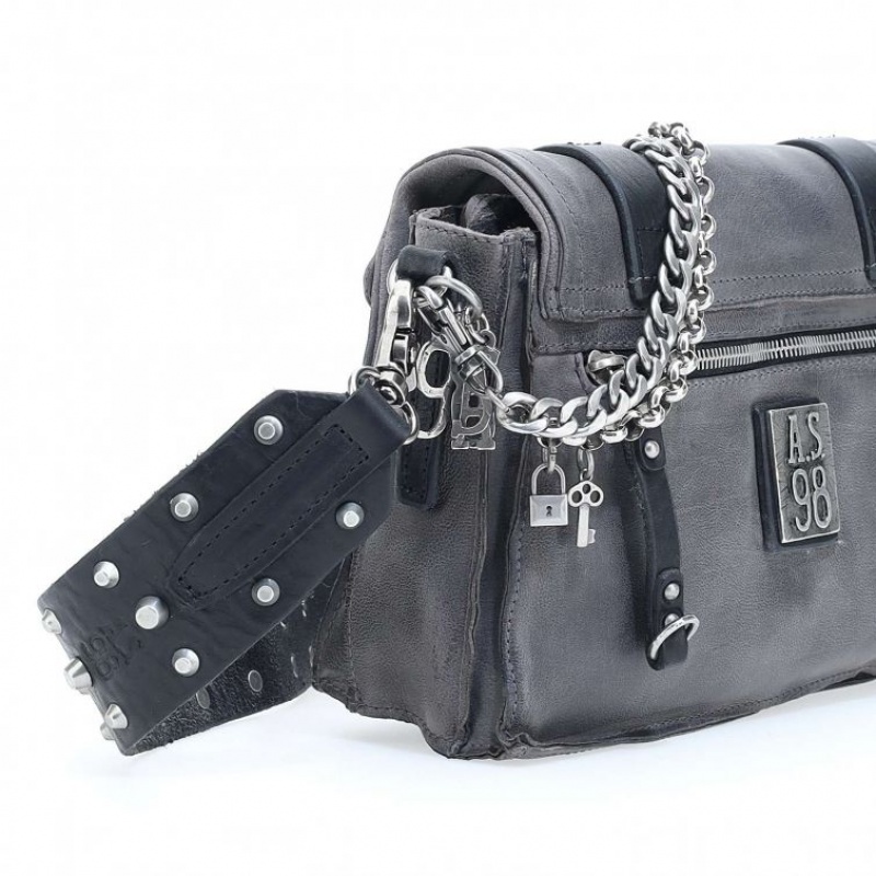 A.S.98 Konnor Skulderveske Unisex Svarte | NO-OUWECM634