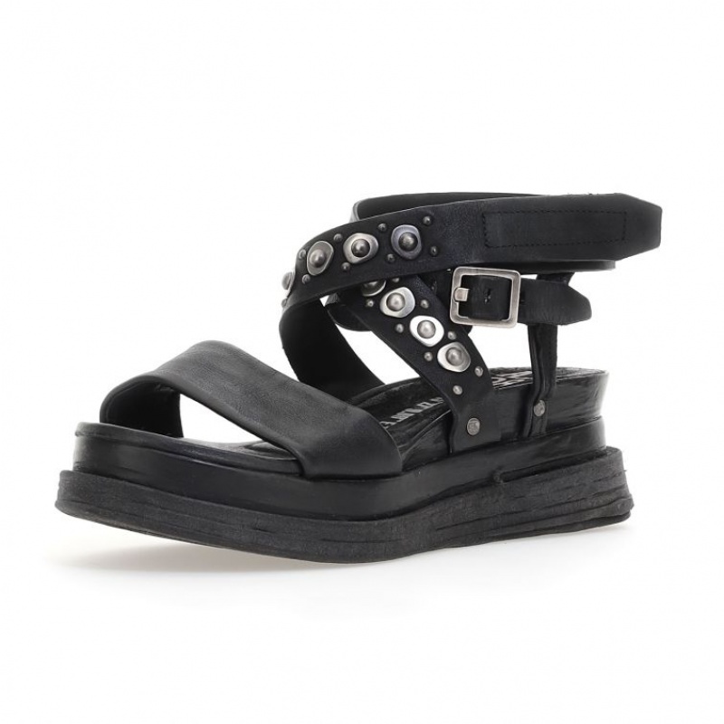A.S.98 Ladonna Sandaler Dame Svarte | NO-GBLNAJ631