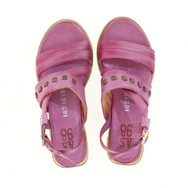 A.S.98 Lalla Sandaler Dame Fuchsia | NO-IWBGFS156