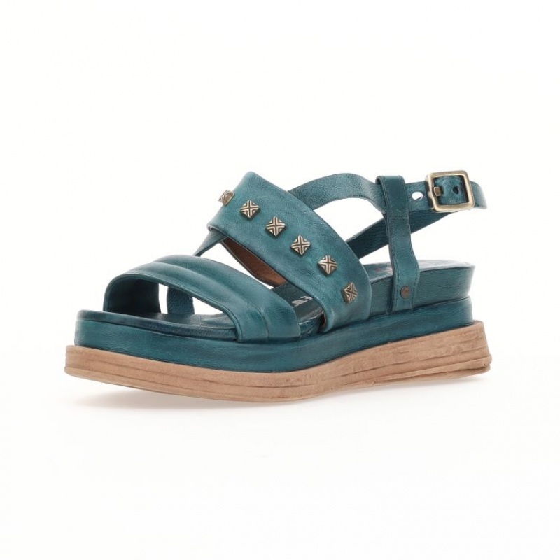 A.S.98 Lalla Sandaler Dame Grønn | NO-RNAEVZ068