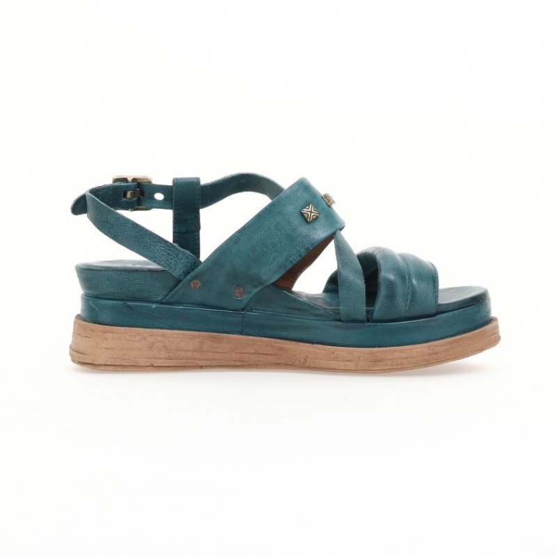 A.S.98 Lalla Sandaler Dame Grønn | NO-RNAEVZ068