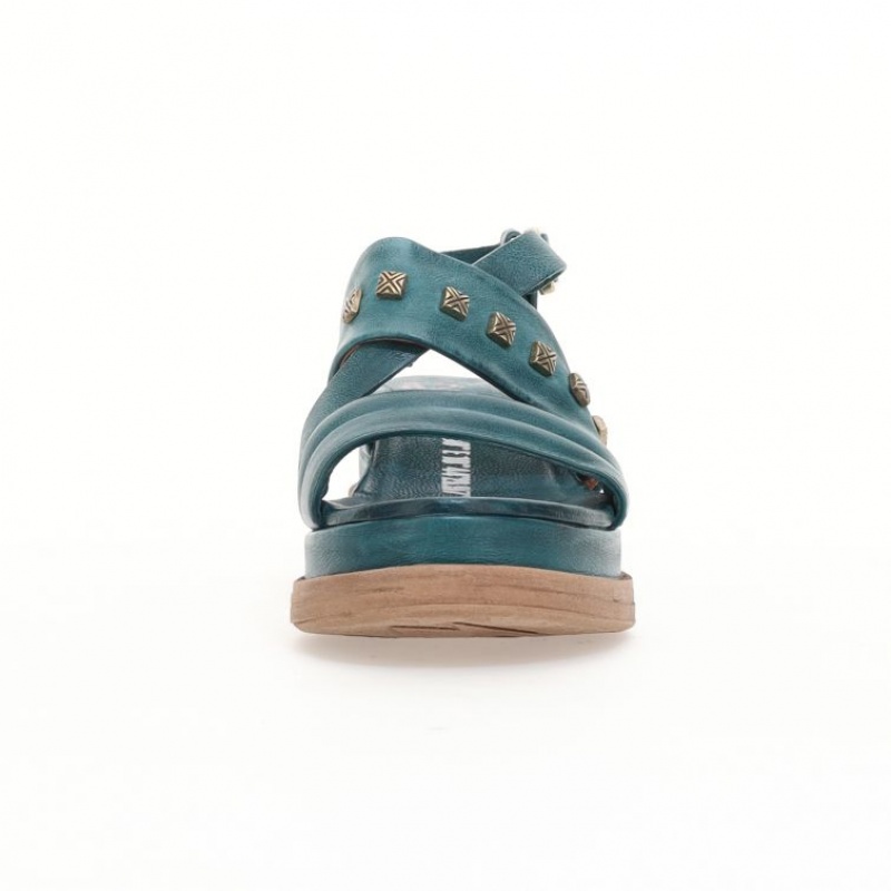 A.S.98 Lalla Sandaler Dame Grønn | NO-RNAEVZ068