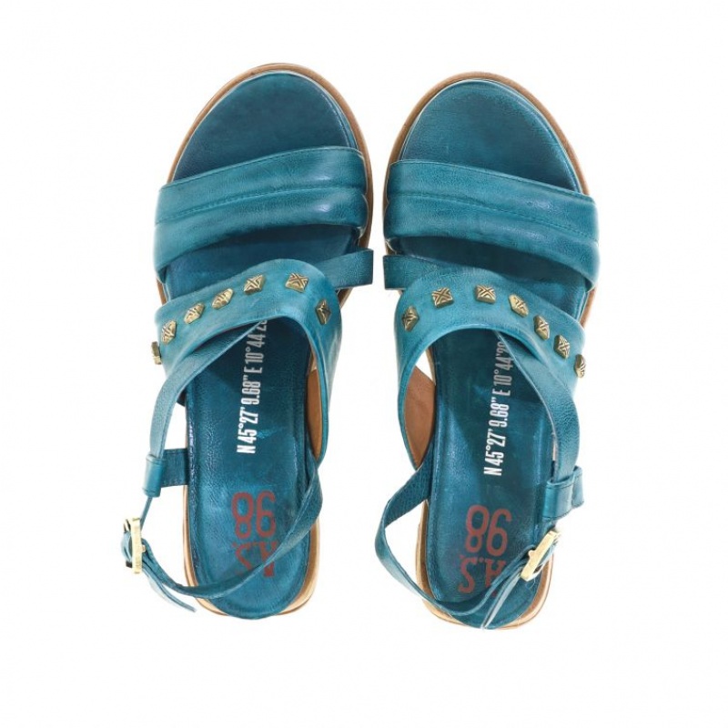 A.S.98 Lalla Sandaler Dame Grønn | NO-RNAEVZ068