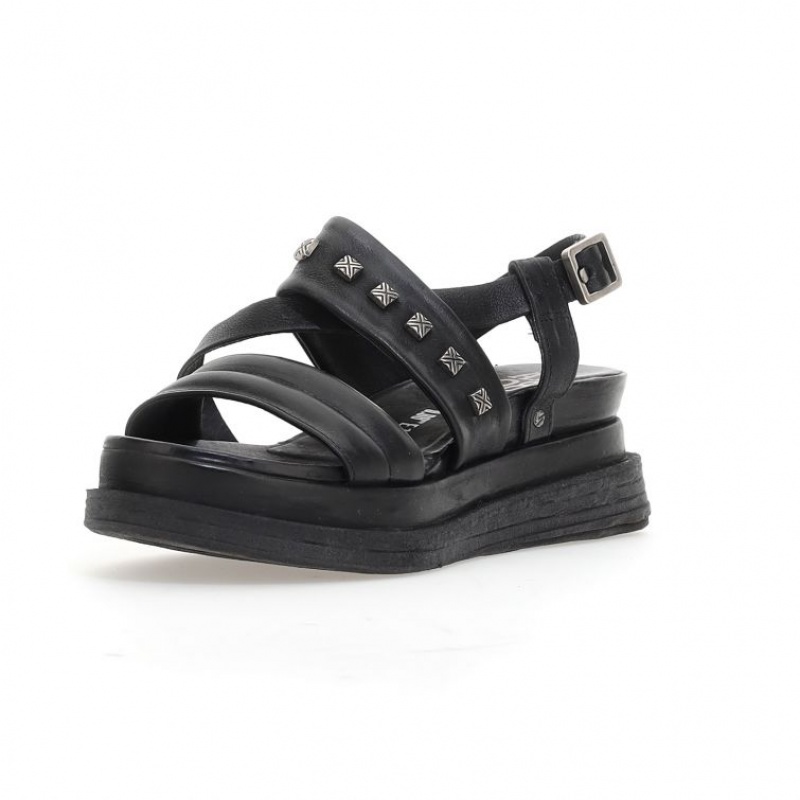 A.S.98 Lalla Sandaler Dame Svarte | NO-WPFVOQ584