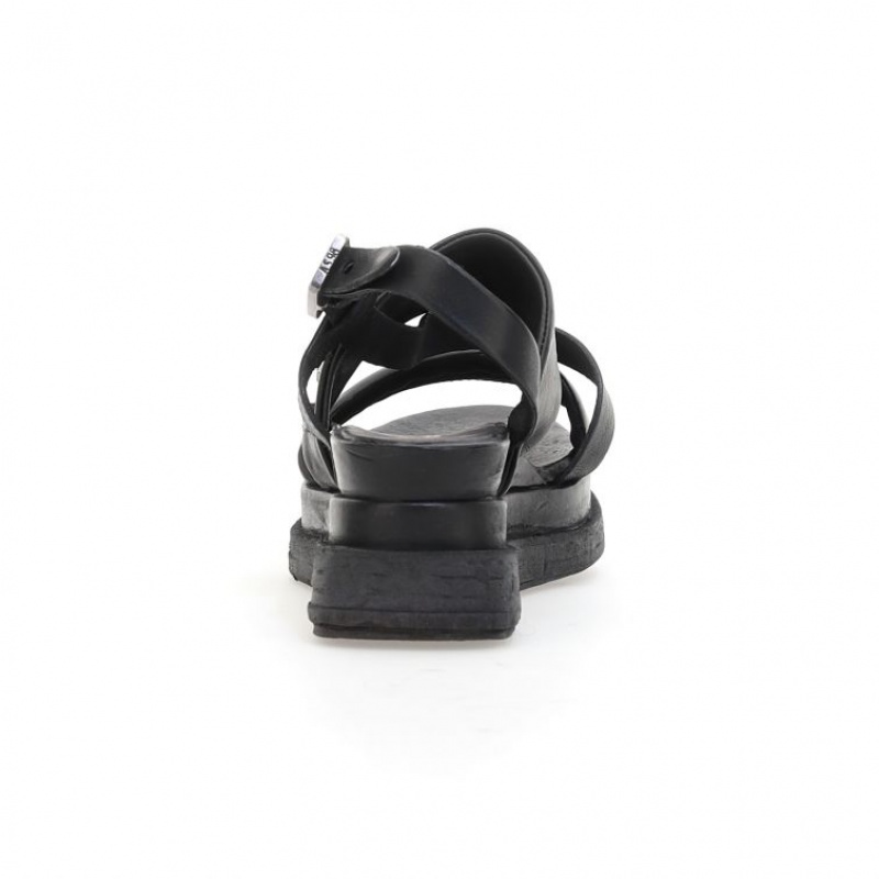 A.S.98 Lalla Sandaler Dame Svarte | NO-WPFVOQ584