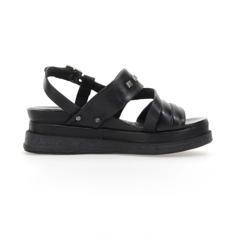 A.S.98 Lalla Sandaler Dame Svarte | NO-WPFVOQ584