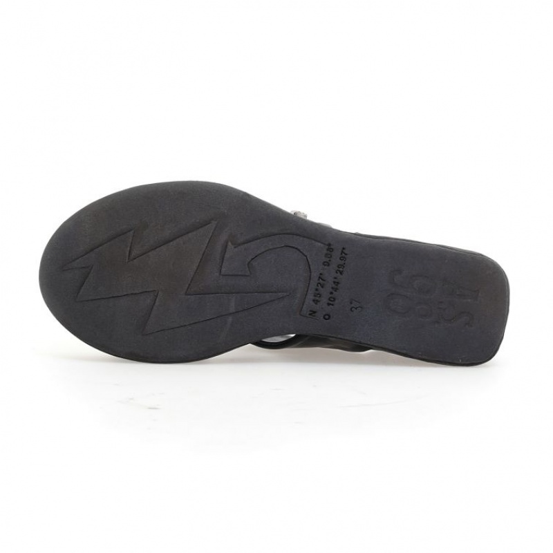 A.S.98 Lalla Sandaler Dame Svarte | NO-WPFVOQ584