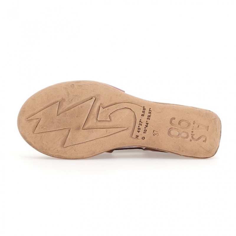 A.S.98 Laz Sandaler Dame Khaki | NO-CUGRKQ267