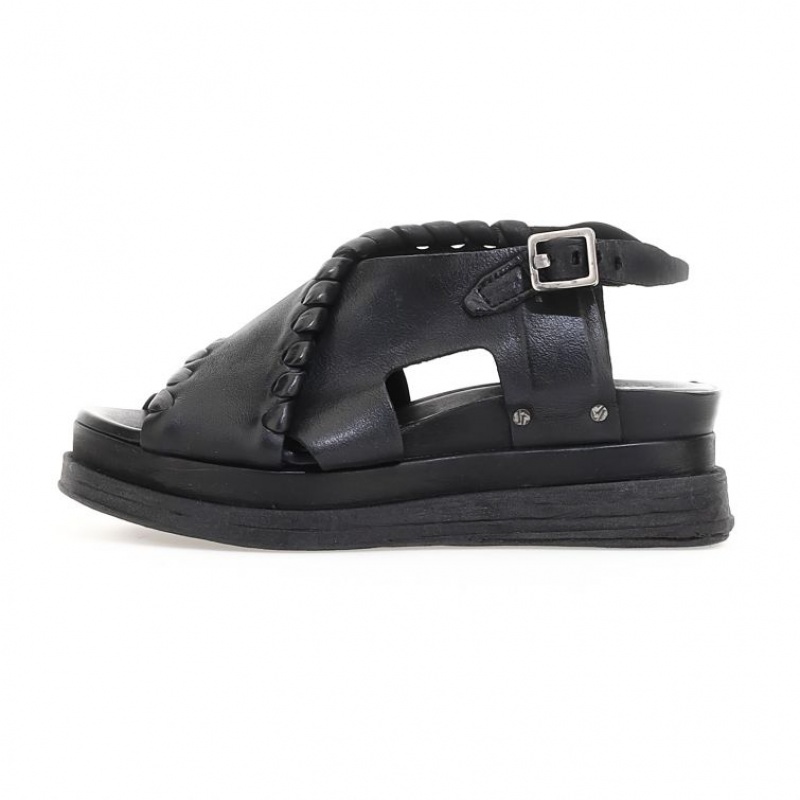 A.S.98 Laz Sandaler Dame Svarte | NO-AIBYCV456