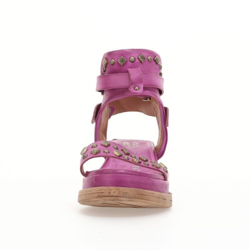 A.S.98 Leta Sandaler Dame Fuchsia | NO-OQLGXM326